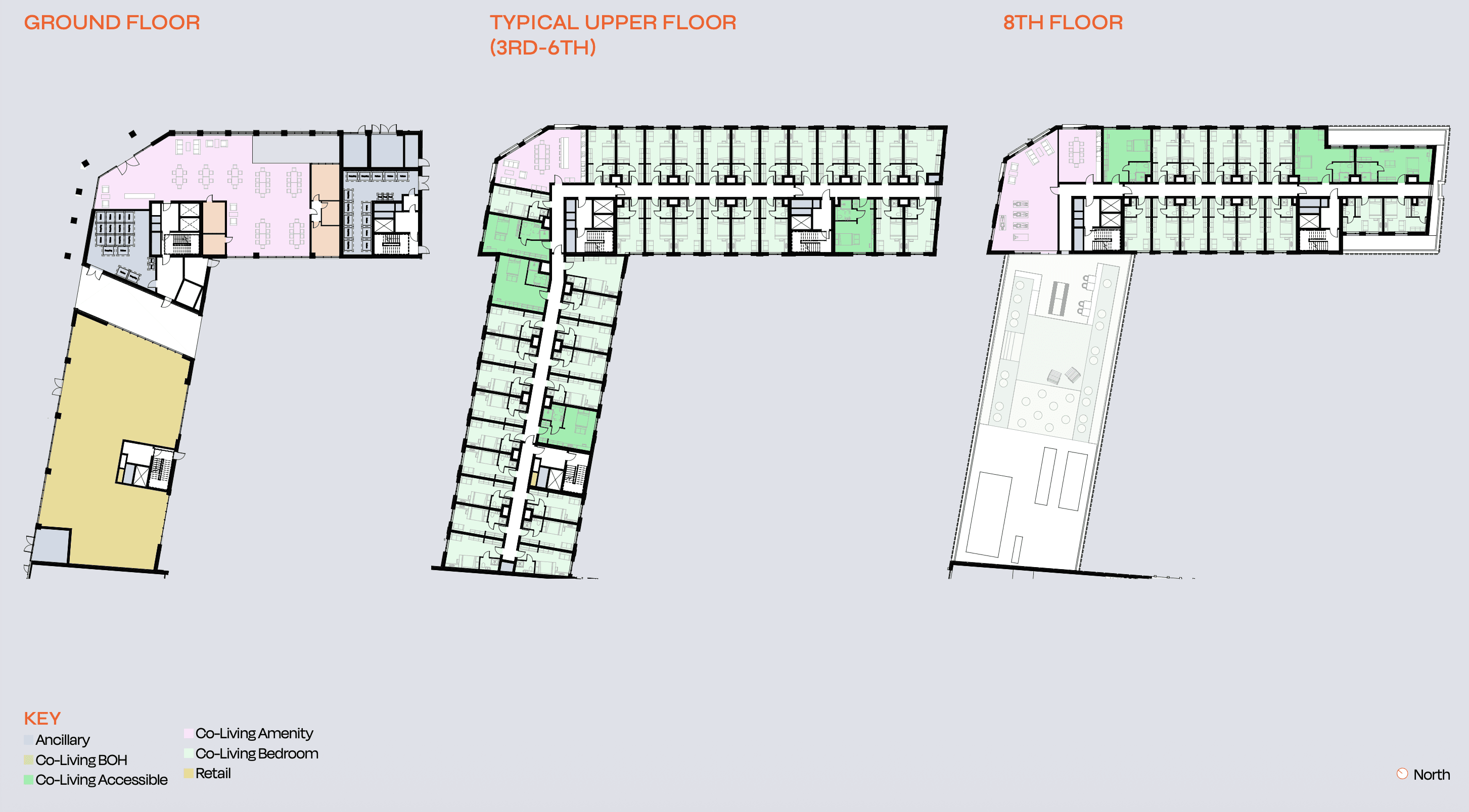 Indicative floor plans - typical layouts